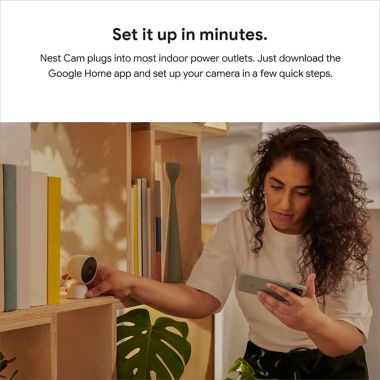 Google Nest Cam (Wired) in Snow. View a larger version of this product image.