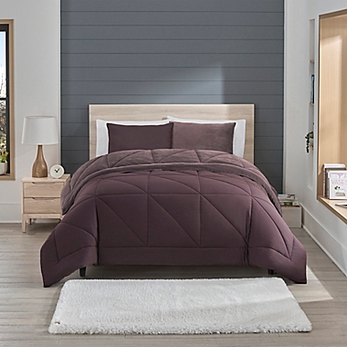 UGG&reg; Corey 3-Piece Reversible Full/Queen Comforter Set in Lodge. View a larger version of this product image.