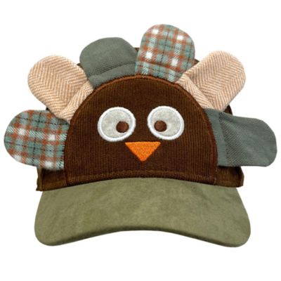 Addie &amp; Tate Newborn Turkey Hat in Brown