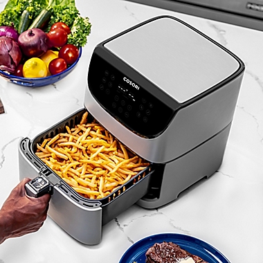 Cosori 5.8 qt. Smart Air Fryer with Skewer Rack Set. View a larger version of this product image.