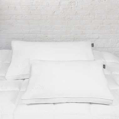 The Threadery&trade; Duck Down Firm Support Standard/Queen Bed Pillow. View a larger version of this product image.