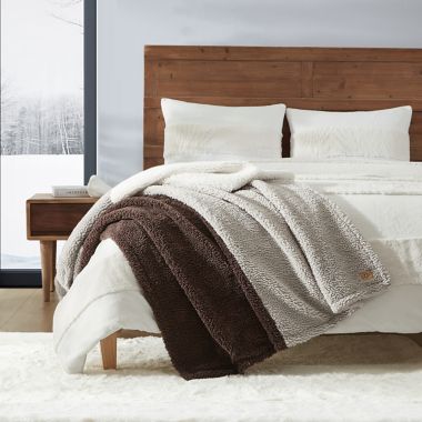 UGG&reg; Cloud Throw Blanket in Burnt Cedar. View a larger version of this product image.
