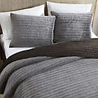 Alternate image 2 for UGG&reg; Polar 2-Piece Reversible Twin Quilt Set in Chocolate Tipped