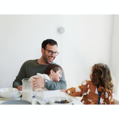 Google Nest Mini 2nd Generation with Google Assistant in Chalk. View a larger version of this product image.