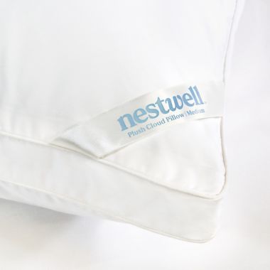 Nestwell&trade; Plush Cloud Medium Support Standard/Queen Bed Pillow. View a larger version of this product image.