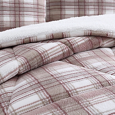 UGG&reg; Classic Sherpa 2-Piece Twin/Twin XL Comforter Set in Cliff Plaid. View a larger version of this product image.