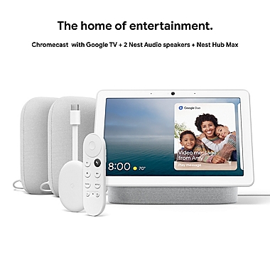 Google Nest Audio in White. View a larger version of this product image.