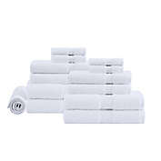 Everhome&trade; Egyptian Cotton 13-Piece Towel Set in Bright White