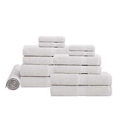 Everhome™ Egyptian Cotton 13-Piece Towel Set in Vanilla Ice