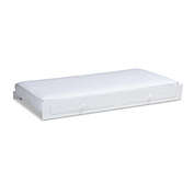 Baxton Studio Searlait Twin Trundle Bed in White