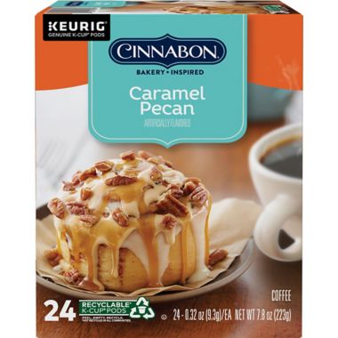 Cinnabon&reg; Caramel Pecan Coffee Keurig&reg; K-Cup&reg; Pods 24-Count. View a larger version of this product image.