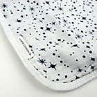Alternate image 3 for Honest&reg; 5-Pack Star Organic Cotton Burp Cloths in Navy/White