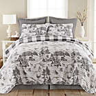 Alternate image 0 for Levtex Home Winter Sleigh 3-Piece Reversible Full/Queen Quilt Set in White