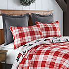 Alternate image 3 for Levtex Home Farmhouse Plaid 3-Piece Reversible King Quilt Set in White