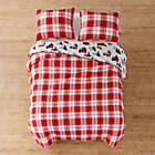 Alternate image 4 for Levtex Home Farmhouse Plaid 3-Piece Reversible King Quilt Set in White
