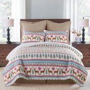 Levtex Home Snow Snow Snow 3-Piece Reversible King Quilt Set