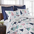Alternate image 3 for Levtex Home Pine Forest 3-Piece Reversible King Quilt Set in White