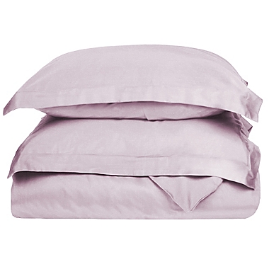 Zuko 3-Piece King/California King Duvet Cover Set in Lilac. View a larger version of this product image.
