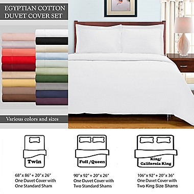Cochran Solid 3-Piece Duvet Cover Set. View a larger version of this product image.
