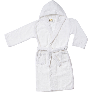 Kids Cotton Hooded Bathrobe. View a larger version of this product image.