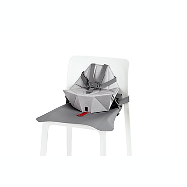 Bombol Pop-Up Booster Seat in Pebble Grey. View a larger version of this product image.