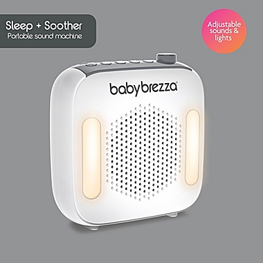 Baby Brezza&reg; Sleep and Soother Sound Machine in White. View a larger version of this product image.