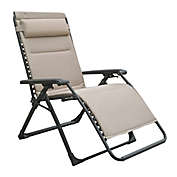 Simply Essential&trade; Oversized Outdoor Folding Zero Gravity Chair