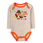 Alternate image 0 for Baby Essentials Size 3M My 1st Turkey Day Bodysuit