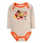 Alternate image 0 for Baby Essentials Newborn My 1st Turkey Day Bodysuit
