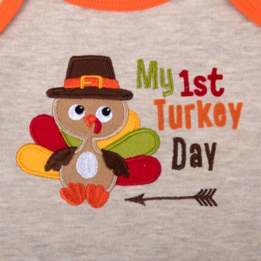 Baby Essentials Newborn My 1st Turkey Day Bodysuit. View a larger version of this product image.