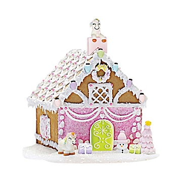 Bakery Bling&trade; Magical Merryland Gingerbread House Kit. View a larger version of this product image.