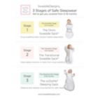 Alternate image 10 for SwaddleDesigns&reg; Small zzZipMe&reg; Hedgehogs Fleece 2-Way Zipper Sleeping Sack in White/Black