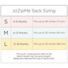 Alternate image 8 for SwaddleDesigns&reg; Small zzZipMe&reg; Hedgehogs Fleece 2-Way Zipper Sleeping Sack in White/Black