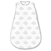 SwaddleDesigns&reg; zzZipMe&reg; Hedgehogs Fleece 2-Way Zipper Sleeping Sack in White/Black