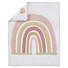 Alternate image 2 for Sweet Jojo Designs&reg; Boho Rainbow 4-Piece Crib Bedding Set in Pink/Taupe