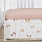 Alternate image 3 for Sweet Jojo Designs&reg; Boho Rainbow 4-Piece Crib Bedding Set in Pink/Taupe