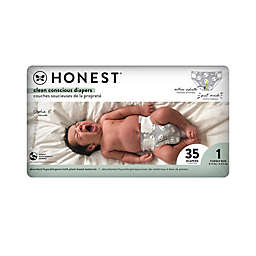 The Honest Company® Size 1 35-Count Disposable Diapers in Panda Pattern