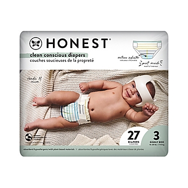 Honest&reg; Tribal Pattern Size 3 27-Count Disposable Diapers. View a larger version of this product image.