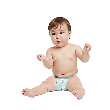 Honest&reg; Overnights Sleepy Sheep Pattern 17-Pack Size 6 Diapers. View a larger version of this product image.