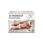Alternate image 0 for The Honest Company&reg; Size 3 68-Count Disposable Diapers in Rainbow Stripes/Flower Power