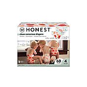 The Honest Company&reg; Size 4 60-Count Disposable Diapers in Just Peachy &amp; Flower Power