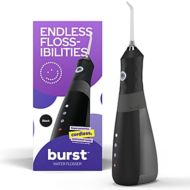 BURST Water Flosser in Black. View a larger version of this product image.