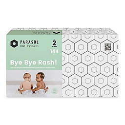 Parasol Clear+Dry™ Size 2 144-Count Natural Disposable Diapers