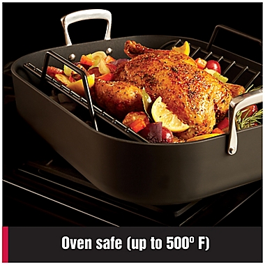 All-Clad B1 Hard Anodized Nonstick Roaster with Rack. View a larger version of this product image.