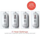 Alternate image 9 for Brookstone&reg; n-a-p&reg; Heated Throw in Cream