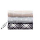 Alternate image 9 for Brookstone&reg; n-a-p&reg; Heated Throw in Grey Snowflake