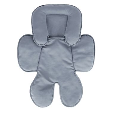 Belle ON THE GO Head and Body Support in Grey. View a larger version of this product image.