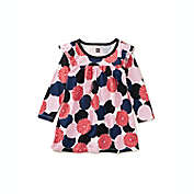 Tea Collection Size 18-24M Ruffle Long Sleeve Dress in Pink/Multi