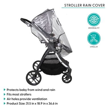 Belle&reg; ON THE GO Stroller Rain Cover. View a larger version of this product image.