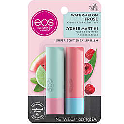 eos™ 2-Pack 0.14 oz. Watermelon Frosé and Lychee Martini Lip Balm